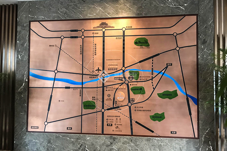益田?空港智慧港區(qū)域 - 北京筑城世紀模型公司案例