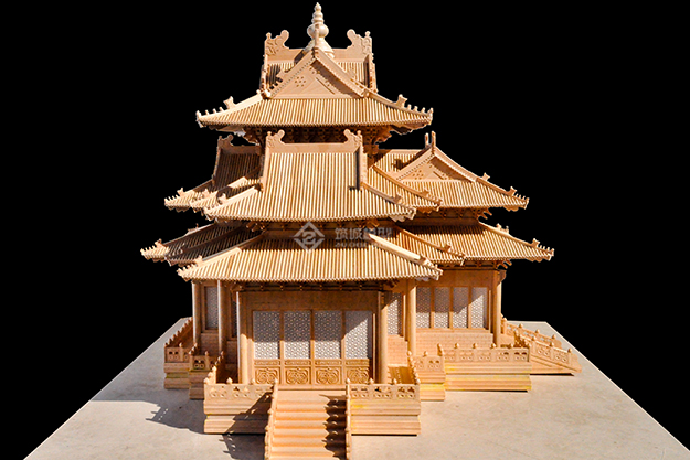 故宮角樓-古建筑模型 - 北京筑城世紀模型公司案例