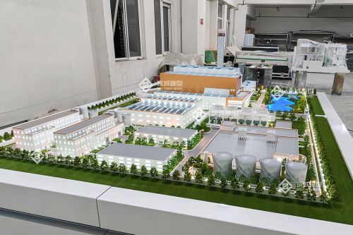 國機集團孟加拉北達卡垃圾發(fā)電沙盤模型制作 | 垃圾焚燒發(fā)電廠沙盤模型定制 - 北京筑城世紀